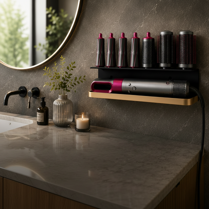 Curling Iron Wall Mount