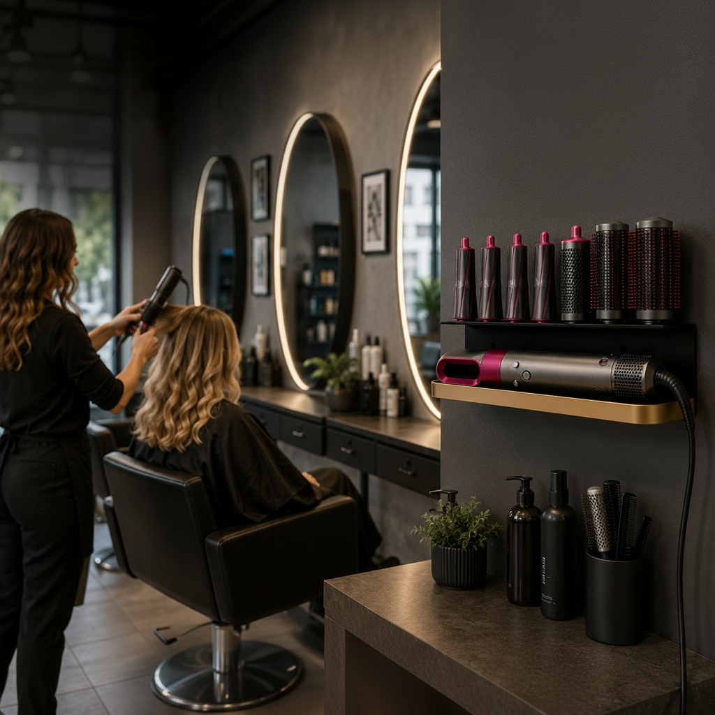 Curling Iron Wall Mount